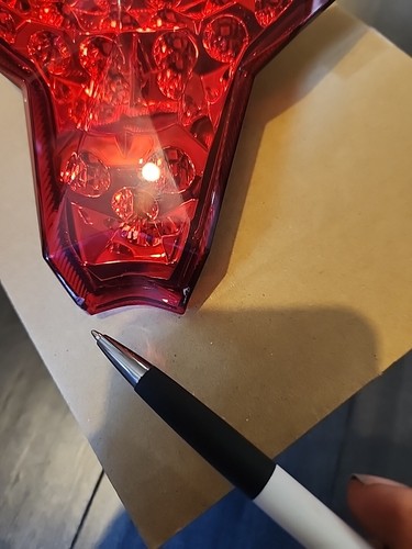 Taillight For Kawasaki Zx-10r Came Off A 24 Model - Picture 5 of 6