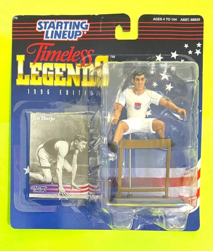 1996 Starting Lineup Jim Thorpe Timeless Legends HOF Vintage - Picture 1 of 4