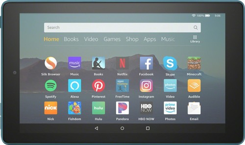 AMAZON FIRE 7 TABLET with ALEXA 7" Display 16 GB 9th Generation - Twilight Blue - Picture 8 of 8