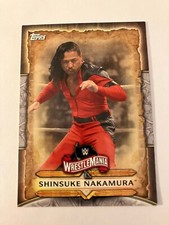 Shinsuke Nakamura 2020 Topps Road to WrestleMania #WM-46 WWE