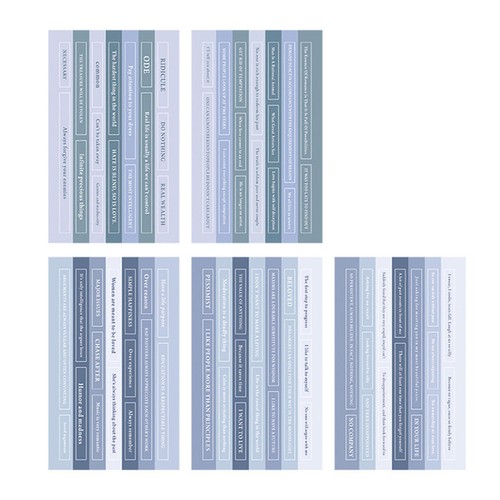 20 Sheets Quote Stickers for Scrapbooking Supplies Phrases Words Stickers - Picture 15 of 21