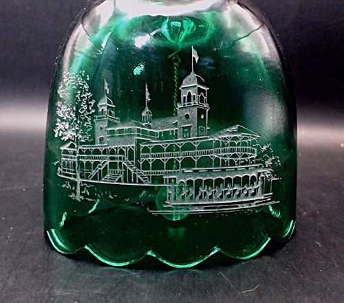Fenton Glasglocke Weihnachten 1989 Parkersburg, W. Va. Terrapin Park Casino 18/500 - Bild 5 von 8