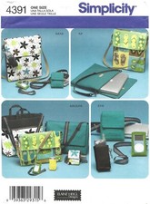 Simplicity 4391 Computer Laptop Bag, Messenger Bag, iPod Case, Cell Phone UC