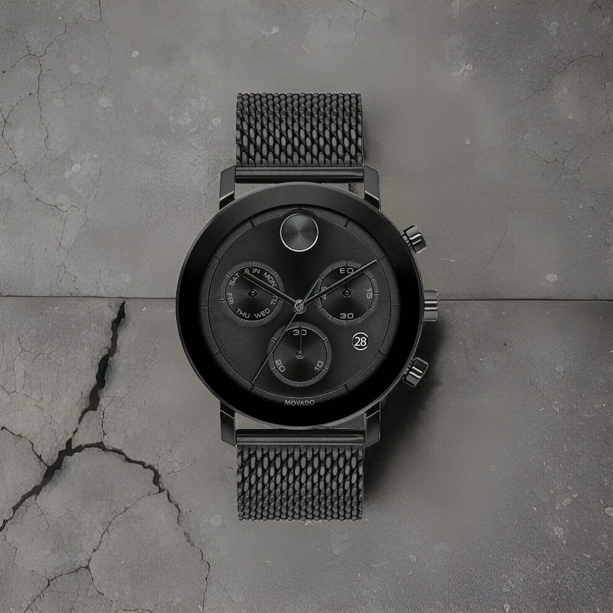 Movado sport watch, tags still attached, never worn in original box Here main image 2