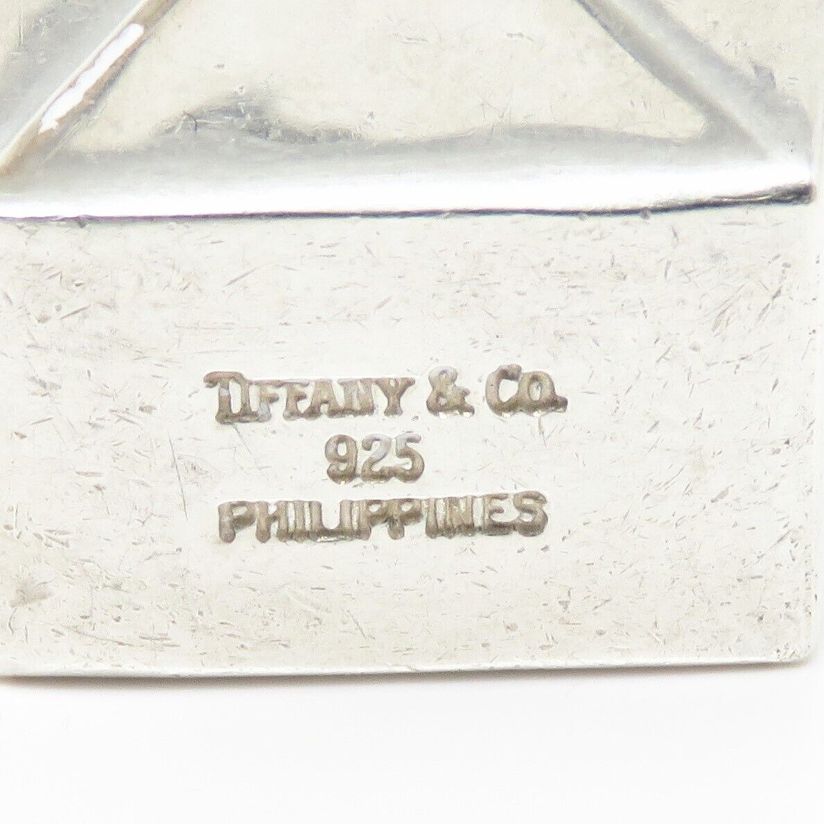 NYJEWEL Tiffany & Co. 925 Silver Chinese Take Out Pagoda NYJEWEL Tiffany & Co. 925 Silver Chinese Take Out Pagoda