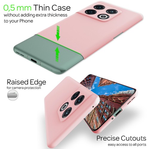 Funda rígida ultrafina de 0,5 mm mate delgada para móvil OnePlus 10 Pro - Imagen 4 de 21