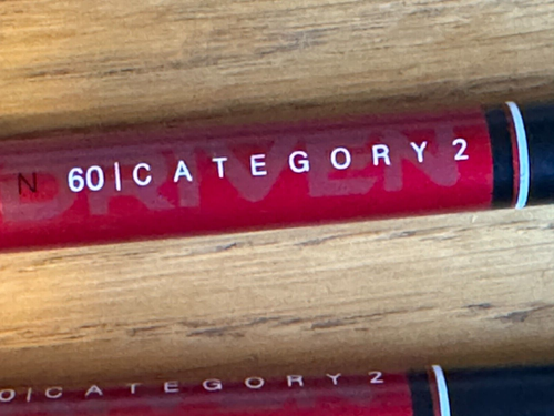 NEW AND UNCUT - KBS TD TOUR DRIVEN 60g  CATEGORY 2 REGULAR FLEX DRIVER SHAFT. - Picture 1 of 4