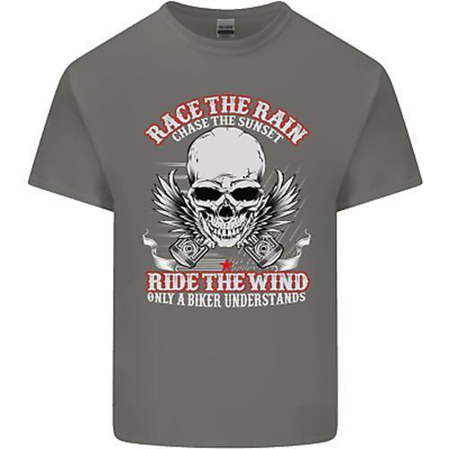 Camiseta De Algodón Para Hombre Race The Rain - Imagen 22 de 26