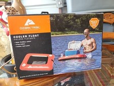 Ozark Trail Outdoor Cooler Float For 10-28 Qt Coolers with Two Cup Holders New