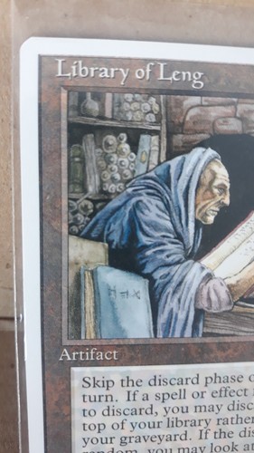 Magic The Gathering Library of  Leng - Picture 1 of 7