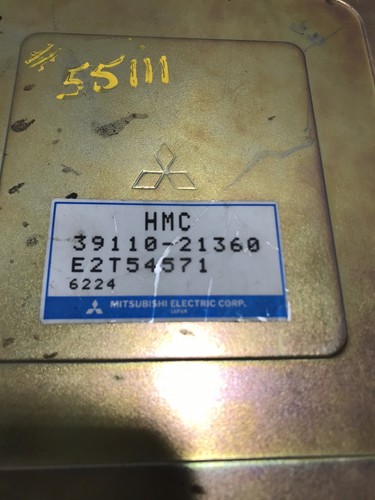 1989 Mitsubishi Precis Hyundai Excel (fits 86-87) ECU ECM OEM PN 39110-21360 - Picture 4 of 7