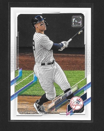 AARON JUDGE 2021 Topps Baseball #99 New York Yankees Home Run Record *HOT* Qty. - Picture 1 of 2