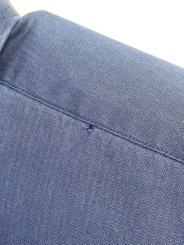 Ralph Lauren Herren XLT Blau Seidenmischung Kurzarm Knopfleiste Pony Logo - Bild 6 von 10