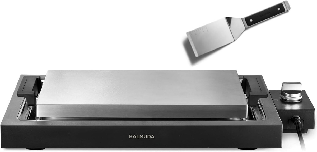 BALMUDA The Plate Pro K10A-BK Hot Plate Black 4-step Temperature