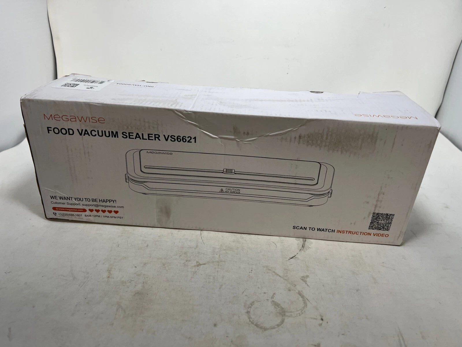 VMEGAWISE acuum Sealer Machine, Food Sealer w/Starter Kit
