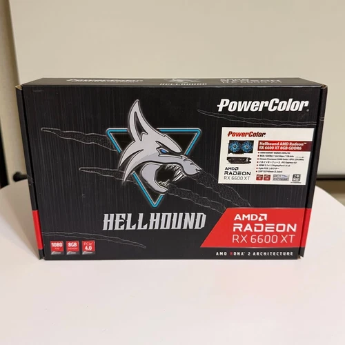 Powercolor Radeon RX 6600 XT 8GB Hellhound GDDR6 Graphics Card