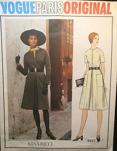 Vogue Paris Original Pattern 2527 Nina Ricci Size-14 - Picture 1 of 7