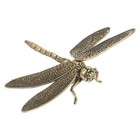 Brass Dragonfly Ornament Butterfly Figurine Decorative Animal Figurines