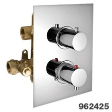 Rubinetto miscelatore incasso doccia termostatico deviatore 2 vie Mimo Idrotech