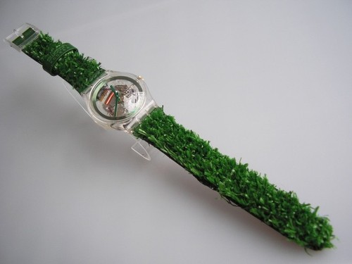 SWATCH SPECIAL GARDEN TURF - NEUWARE - MIT KUNST-RASENARMBAND - Bild 11 von 11
