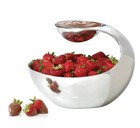 Nambe Large Scoop Server Chip Dip MT0253 By Wei Young Classic Silver Alloy