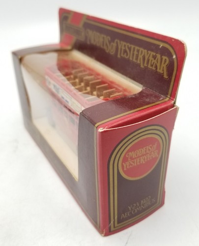 Matchbox Models of Yesteryear 1922 AEC OMNIBUS Y-23 Double Decker In Box 1984 - Picture 4 of 7