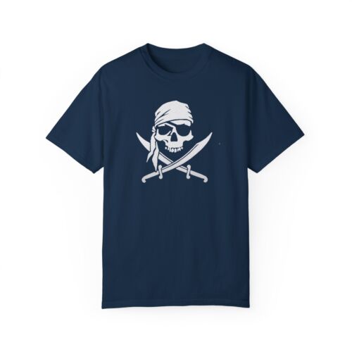 Piraten Totenkopf Grafik T-Shirt, Unisex Tee, Freizeitkleidung, Geschenk für Matrosen, - Bild 18 von 33
