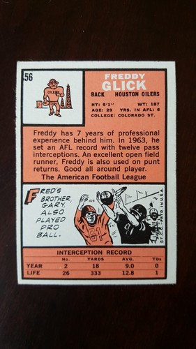 1966 Topps football cards #1 to #65, complete your set - Picture 177 of 203