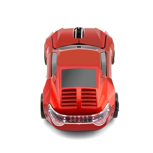 ECOiNVA Wireless Sports Car Mouse Cordless Auto Mice Laptop PC Mouse for 911 - Picture 5 of 8