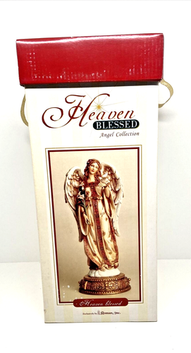 Roman Inc Angel Collection Heaven Blessed 2006 Peace Angel Statue Original Box - Picture 22 of 24