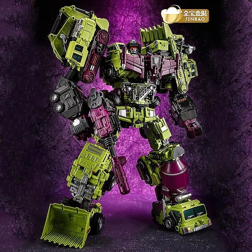 Jinbao Oversized Devastator Gravity Builder With Upgrade Kit 2.0 No Box New - Picture 4 of 6