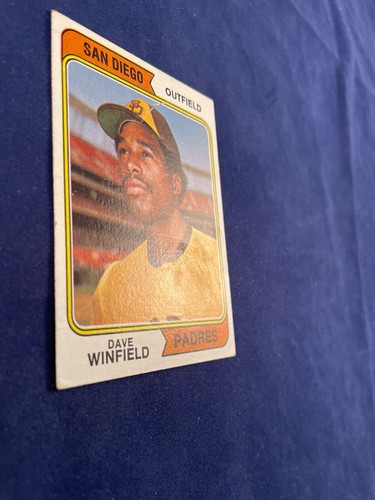 1974 Topps #456 Dave Winfield Rookie San Diego Padres HOF - Picture 6 of 10
