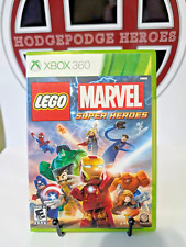 LEGO Marvel Super Heroes - Xbox 360 - CIB - Cleaned/Tested - See Description**