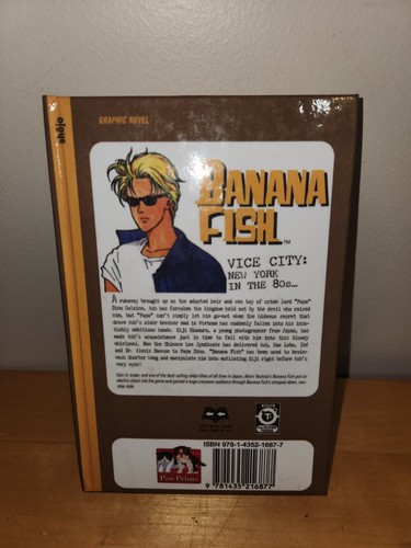 Banana Fish Vol 6 Manga Book, 1st Print 2002, Akimi Yoshida HARD COVER RARE PAW - Bild 3 von 6