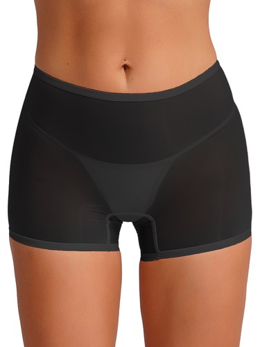 Mens Sexy Underwear Mesh Boxer Briefs See Through Pouch Thongs Underpants Shorts - Picture 27 of 66