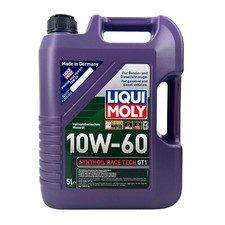 LIQUI MOLY Synthoil Race Tech GT1 10W-60 Motorenöl Fiat 9.55535-H3, 5 Liter