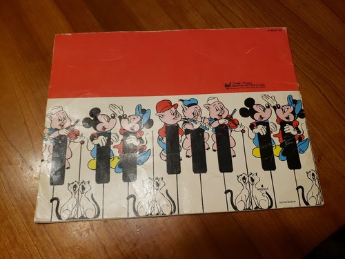 WALT DISNEYS 1956 SPASS MIT MUSIK KEYBOARD FIGUREN ANLEITUNGSHEFT - Bild 2 von 6