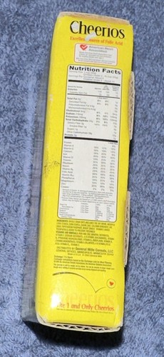 Vtg Pretend Play Mini General Mills Cheerios Cardboard Box Toy - Picture 2 of 8