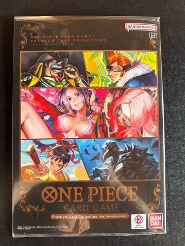Juego de Cartas One Piece Colección de Cartas Premium Mejor Selección Vol.2 INGLÉS SELLADO - Imagen 1 de 2