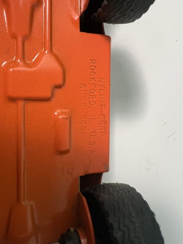 Vintage Nylint Orange Ford Bronco Bass Chaser And Boat Trailer - Picture 9 of 13