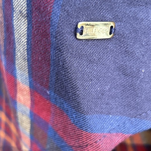 Tommy Hilfiger New With tags Plaid Flannel shirt Dress Size 12 button front - Picture 4 of 7
