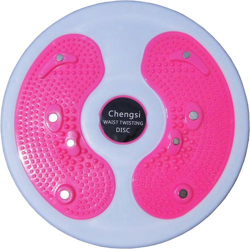 Body Twist Board/Twisting Waist Disc Body-twister Exercise Fitness/Color Pink.