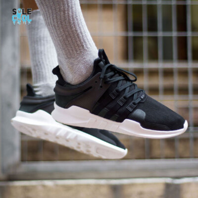 Adidas Girls EQT Support ADV Black Running Shoes Sneakers CP9784 | eBay