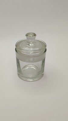 Glass Soviet Jar for Artificial Insemination Animals USSR Vintage Old Rare