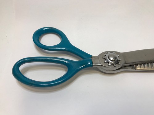 Scissors for Fabric Curly Sewing Serrated USSR Scissors Tailors USSR - Picture 5 of 12