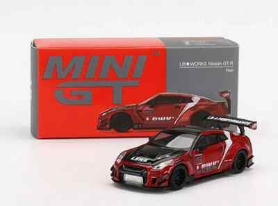 TSM Mini GT 345 Liberty Walk LB Work Livery Nissan 35GT-RR Type 2 