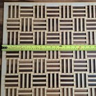 Perforated Cross Hatch Radiator Cabinet Decor Screening 3mm 6mm thick MDF 0211
