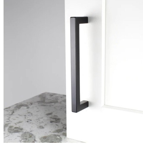 4 New Century 08801-MB Builders Choice 5 Inch Handle Cabinet Pull- Matte Black - Picture 3 of 7