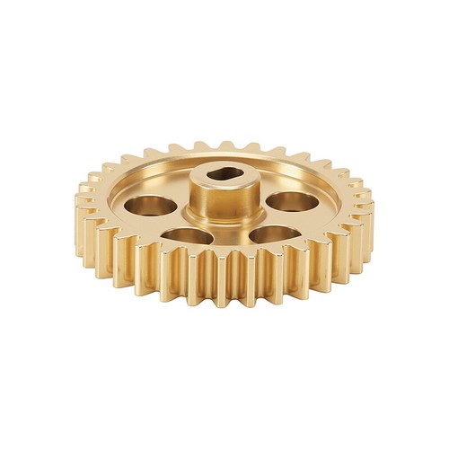 INJORA Brass Transmission Main Gear & Motor Pinion for Losi Micro-B Micro-T - Picture 8 of 20