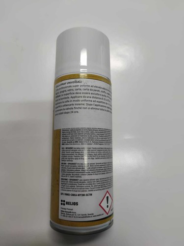Bote de spray de pegamento para telas goma espuma madera metal vidrio imitación cuero alfombra 400 ML - Imagen 2 de 2